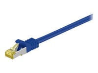 Goobay - Patch-Kabel - Rj-45 (Hane) Till Rj-45 (Hane) - 2 M - Sftp, Pimf - Cat 7 - Formpressad - Blå