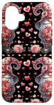 iPhone 16 Valentines Day Gnome Graphic For Her And Him Cute Heart Case