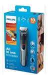 Philips MG3747/33 10-in-One, Face, Hair , Body Cordless Hair Trimmer - Black