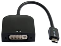 Prokord Premium Dvi Adapter 1080p@60hz Single Link Usb C Dvi-i Sort