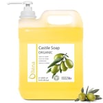 Oïléna - Savon Liquide Bio de Castille 2L | Huile d'Olive, Glycérine Végétale | Multi-usage | Sans Parabènes/Silicones | Vegan, Écologique | Pour Peaux Sensibles, Lot de 1