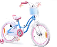 Royalbaby Royalbaby Flickcykel Star Girl 18" Korg Sidohjul Rb18g-1