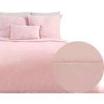 Parure de couette 260x240 fabrik gaze de coton rose