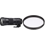 Sigma 745306 150-600mm F/5-6.3 DG HSM Contemporary Zoom Lens for Nikon & AFJ9A0 95 mm Protector