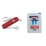 Victorinox Classic SD Swiss Army Knife, Small, Multi Tool, 7 Functions, Scissors, Nail File, Red & Carlube AdBlue with Integrated Easy Pour Spout - 10L