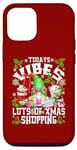 iPhone 12/12 Pro Funny Christmas Shopping Quote For Women Cute Xmas Gnome Case