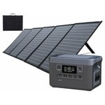 Kit batterie / convertisseur solaire - REVOLT - HSG-1300 - 1920 Wh - 2400 W - panneau pliant 200W