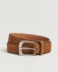 Ralph Lauren Purple Label Western Belt Brown Suede