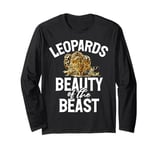 Leopards Beauty of the Beast Leopard Long Sleeve T-Shirt