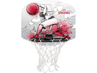 Spalding Basketball Basket Med Spalding Sketch Micromini Backboard