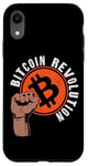 iPhone XR Bitcoin Crypto Revolution Fist Bitcoin Revolution Case