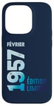 Coque pour iPhone 14 Pro Edition Limitée Février 1957