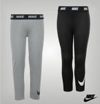 Womens Nike Pro Sparkle Capri 3/4 Training Leggings Sz XS Black Metallic  Sliver 