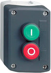 Bouton-poussoir à rappel en boîtier vert, rouge Schneider Electric Harmony XALD213 1 pc(s)