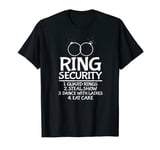 Ring Security Ring Bearer Wedding Party T-Shirt