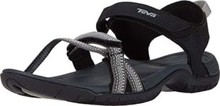 Teva Women's Verra Hiking Open Toe Sandals, Black (Antiguous Black Multi Abml), 6 UK