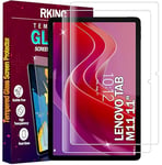 RKINC Verre Trempé [Lot de 2] pour Lenovo Tab M11 11 Pouces 2024, TB-330FU / TB-331FC, Film Protection écran, Dureté 9H 0,33 mm HD Glass [sans Bulles d'air][Résistant aux rayures][Garantie à vie]