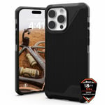 UAG Metropolis LT MagSafe Case for Apple iPhone 16 Pro made with Kevlar Black