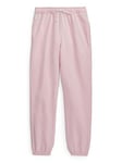 Polo Ralph Lauren Girls Jog Pants - Hint Of Pink, Light Pink, Size Age: 4 Years