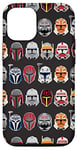 iPhone 15 Pro Star Wars The Clone Wars Trooper Helmet Pattern Case