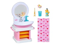 Baby Born Bath Hand Wash Basin, Servant Til Dukke, 3 År, Batterier Kreves