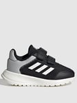 adidas Infant Unisex Tensaur Run 2.0 Trainers - Black/White, Black/White, Size 8 Younger