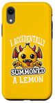 iPhone XR I Accidentally Summoned a Lemon Funny Meme Case