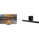 Samsung QN95C 65" 4K Neo QLED TV + HW-Q700D 3.1.2 Dolby Atmos Soundbar -tuotepaketti