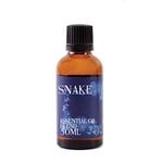 Mystix London | Snake - Chinese Zodiac Essential Oil Blend 50ml - For Diffusers, Aromatherapy & Massage Blends | Perfect as a Gift | Vegan, GMO Free