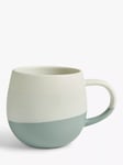 John Lewis Dipped Glaze Stoneware Mug, 400ml