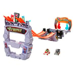 Hot Wheels Coffret Grande Course Grogu Star Wars Racerverse avec Voitures De Course en Métal, avec Personnages Inspirés par Grogu Et Mandalorien, Jouet Enfant, A Partir De 3 Ans, HPL32