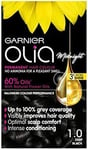 Garnier Olia Black Permanent Hair Dye, Up to 100% Grey Hair Coverage, No Ammoni