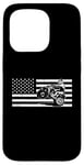 Coque pour iPhone 15 Pro American Flag Quad Quad pour homme