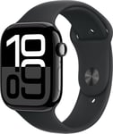 Demo Apple Watch S10 46mm GPS (Sort Aluminium/Sort Sport Band) S/M