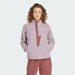 adidas Terrex Xploric High Pile Fleece Pullover Sweatshirt Women