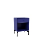 Montana - Dream Nightstand - Monarch / Black Legs - Nattbord - designer_peter_j_lassen - Blå - MDF