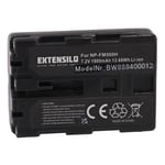 EXTENSILO 1x Batterie compatible avec Sony Alpha 65, 77, DSLR-A100, DSLR-A100H, 57, 99 appareil photo, reflex numérique (1900mAh, 7,2V, Li-ion)