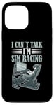 Coque pour iPhone 13 Pro Max Sim Racing Equipment Course Simulation Course en ligne