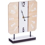 Horloge de table pour la commode, 7 x 22 x 28 cm