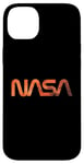 Coque pour iPhone 14 Plus Logo rétro de la NASA Mars Worm Patch Space Exploration Graphic