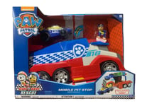Paw Patrol Mobile Pit Stop Team Vehicle Truck Car+Chase Figure Ready Race Rescue