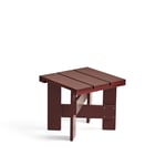 HAY - Crate Low Table / Iron Red - Småbord & Sidobord utomhus - Gerrit Rietveld - Röd - Trä