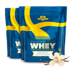 2 x PureSwe Whey, 1 kg, Gammeldags Vanilje – Whey protein, Proteinpulver