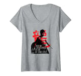 Womens Bruce Lee When You Freely Express You Are The Total Style V-Neck T-Shirt