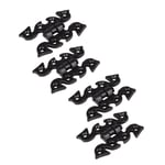 4x Ornate Cabinet Hinge Cast Iron Antique Cupboard Door Hinges H70mm Black