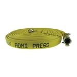 Admiral - Set à air comprimé Admi®Press flat y d. intérieur 19 mm d. ext. 24 mm longueur 20 m jaune