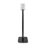 Nedis Speaker Mount | Kompatibel med: Sonos® One SL™ / Sonos® One™ / Sonos® PLAY:1™ | Gulv | 10 kg | Høydejusterbar | ABS / Stål | Sort