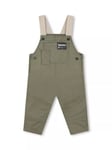 Timberland Baby Logo Twill Dungarees, Green