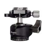 Leofoto - LH-30 Tripod Head with BPL-50 Quick Release Plate - Height: 80mm - Load Capacity: 15 kg - User Friendly - LH-30+BPL-50