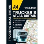 AA Trucker's Atlas Britain (AA Road Atlas Britain) A3 Spiral-bound